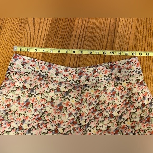 Cato Floral Wide Leg Flare Elastic Waist Dress or Casual Pants - Picture 14 of 16